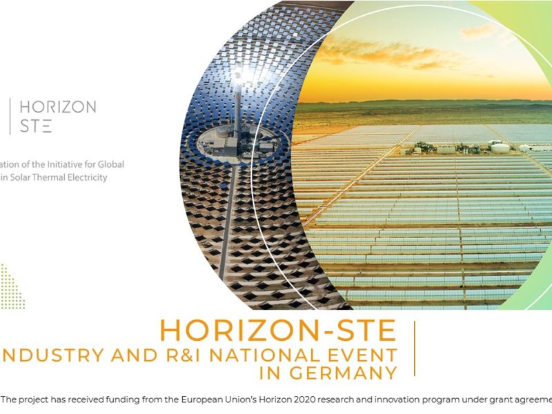 SAVE THE DATE: HORIZON-STE: JOINT INDUSTRY AND R&I NATIONAL EVENT IN GERMANY